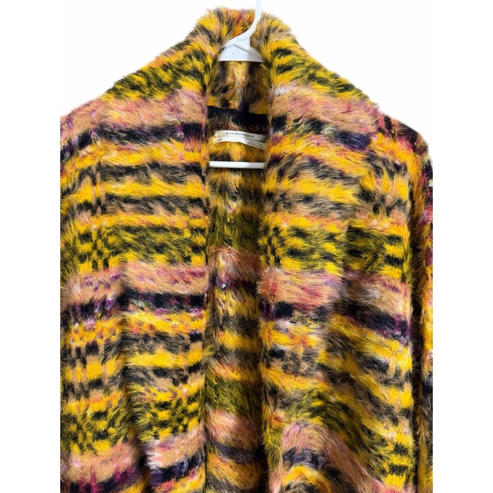Anthropologie Oversized Fuzzy‎ Cardigan Sweater Women's Size L/XL - Picture 3 of 13